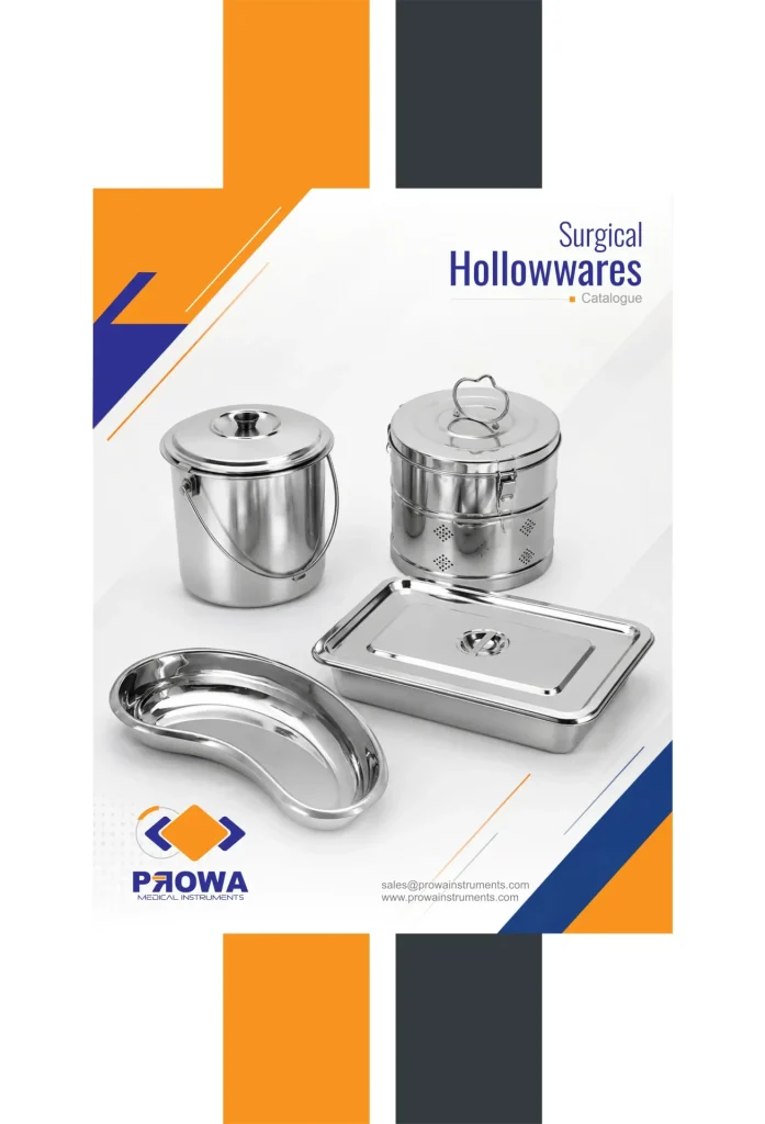 Surgical Hollowwares Catalogue - Front Cover